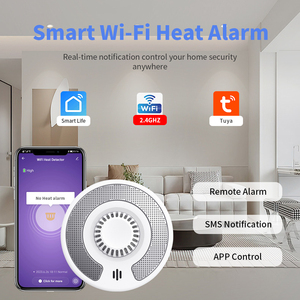 Detector de calor inteligente Wi-Fi con control de aplicación Tuya, alarma de calor WiFi con batería de litio sellada de 10 años, BS 5446, VH03W - Product Image 3