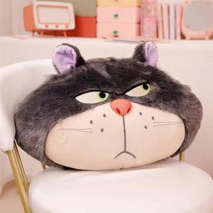 Karikatür sevimli Lucifer kötü kedi araba kafa emniyet kemeri araba bel boyun yastık