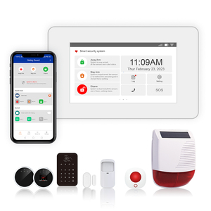 ファームウェアをアップグレードすることができますインテリジェントWIFI GSM GPRSアラームシステムセキュリティ家庭用アラームシステム - Product Image 1