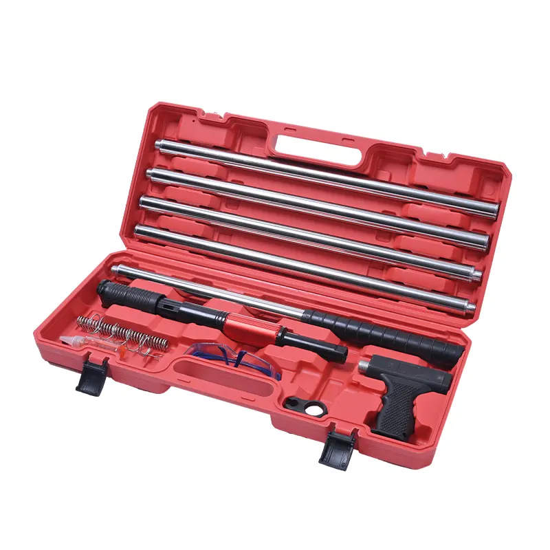 Nailer Nhà Cầm Tay Công Cụ Mạnh Mẽ Mini Không Dây Mạnh Mẽ Bê Tông Tường Buộc Nail Gun