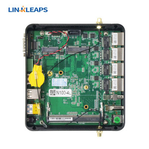 Linkleaps 4 2,5 GbE LAN Pfsense Firewall Router Industrie-PC Mini-PC Eingebetteter Computer N100 J6426 RS485 RS232 COM 6 USB Stock - Product Image 6