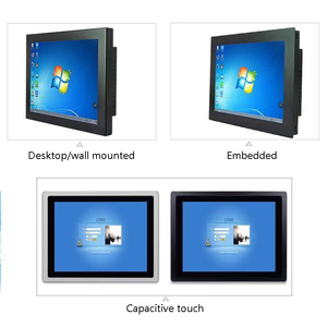 13.3 Inches All-in-One Industrial Panel PC Capacitive Resistive Touch Screen <strong>Embedded</strong> Windows OS Android Capacitive Resistive - Product Image 4