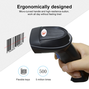 Handheld USB 2D Barcode <strong>Scanner</strong>, Wired Automatic QR <strong>Code</strong> <strong>Scanner</strong> PDF417 <strong>Data</strong> <strong>Matrix</strong> <strong>Bar</strong> <strong>Code</strong> Reader for Mobile Payment - Product Image 2