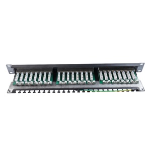 Panel de parche de red FTP 1U de alta calidad, 24 puertos, CAT 6, krone, EST-P5324S-C6, para armario de red - Product Image 4