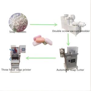 <strong>Easy</strong> to Operate Multi-Head Stamper Toilet <strong>Making</strong> Machine Bath <strong>Soap</strong> Factory for Wholesales - Product Image 5