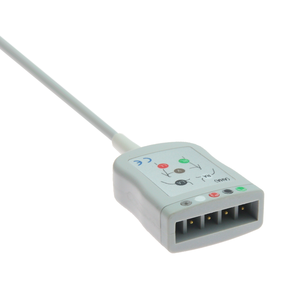 Compatible for Mindray PM5000 <strong>Medical</strong> ECG Trunk Cable 5 Leads Beneview T5 12pin 2.5mm Aha ECG Trunk Cable for Patient Use - Product Image 4
