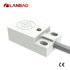 LANBAOフラッシュスクエア誘導近接センサー10-30V5mm検出距離DC誘導プロキシセンサーCE付き - Product Image 4