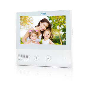 Paili <strong>2</strong> <strong>Way</strong> Color Villa <strong>Intercom</strong> <strong>System</strong> 7 Inch Monitor Video Door Phone for Smart Door Doorbell <strong>Intercom</strong> - Product Image 2