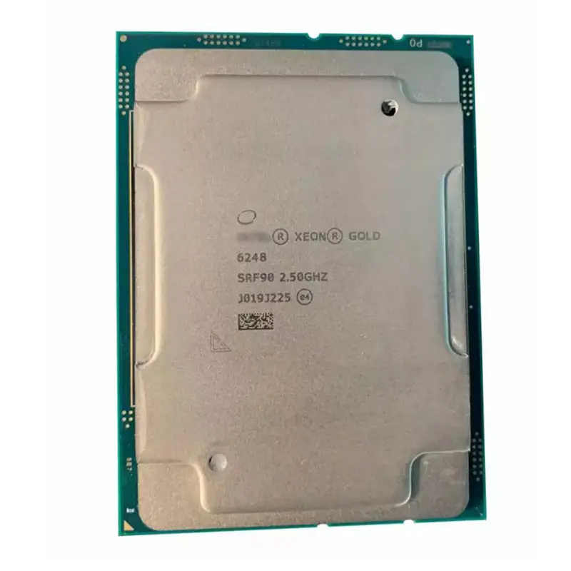 कोर सिस्टम के लिए इस्तेमाल किया जाने वाला Xeon गोल्ड 6248 cp20 कोर 2.50 Gz 150w FC-LGA3647 ddr4 सिस्टम मेमोरी बॉक्स प्रोसेसर