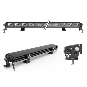 סופר מואר גבוהה כוח לבן ענבר אחת Barra Led 50 אינץ 390W טרקטורונים 4x4 משאית Offroad רכב ללא בורג סופר דק Led אור בר