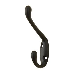 Stainless Steel Double Prong <strong>Hook</strong> Wall Mounted <strong>Hooks</strong> for Hanging Coat and Hat - Product Image 4