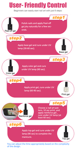 Xách tay 3D kỹ thuật số thông minh ai móng tay máy in tự động 10 giây in điện cung cấp điện - Product Image 6