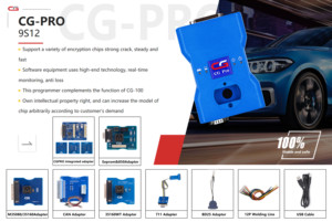 CG PRO 9 s12 strumento automatico per programmatore di chiavi per auto strumento per scanner diagnostico per auto per tutte le auto