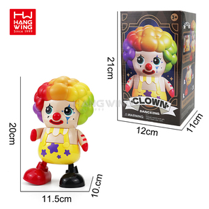 HW ABS Plastic Children Baby Toy <strong>Robot</strong> Doll Electric Multi-function Walking Dancing Clown with Light and Music - Product Image 6