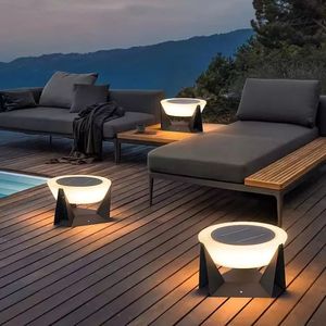 IP65 Waterproof 3W Solar Pillar Light LED Powered Garden <strong>Lamp</strong> for Outdoor <strong>Post</strong> &amp; Fence Solar Garden Lights - Product Image 1