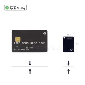Google Find My Scandinavian Chip Global Position Tracker mit drahtloser Aufladung weltweite Überwachung Verlustsicherheit NFC RFID Android Apple - Product Image 2