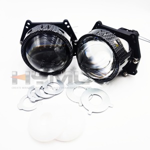 Hyml เลนส์ไฟหน้ารถขนาดเล็ก110W 3.0 2.5นิ้วแบบไม่ทำลายการติดตั้งเลนส์ Bi LED - Product Image 2