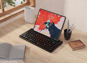 China Factory Price Custom 2.4G Wireless <strong>Mini</strong> Slim 84-Keys <strong>BlueTooth</strong> Computer <strong>Keyboard</strong> for Mobile Devices - Product Image 5