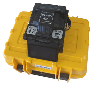 Yeni indirimli fiyat DVP otomatik optik Fiber füzyon Splicer <span class=keywords><strong>Ftth</strong></span> DVP810 DVP-810 Splicer KAYNAK MAKINESİ