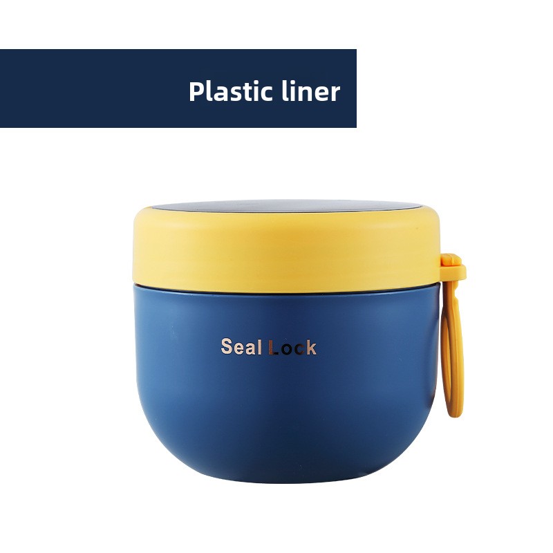 Revestimiento de plástico azul 600ml