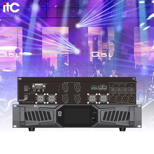 19 inch 2U lớp D Stereo khuếch đại DSP khuếch đại chuyên nghiệp kỹ thuật số mô-đun khuếch đại công suất - Product Image 1