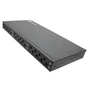 Panel de conexión de fibra óptica 1U 19 pulgadas Montaje en rack LC SC ST Equipo completo Din Rail Panel de conexión óptica deslizante para Ethernet - Product Image 1