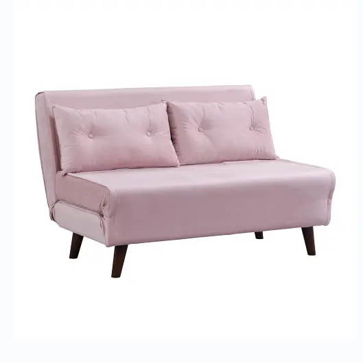 Elegante pieghevole nuovo tipo moderno mobili a buon mercato prezzo convertibile flessibile pigro divano letto a doppio sedile