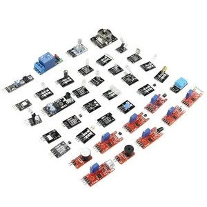 AEAK-Módulos de sensores para arduino 45 en 1, Kit de iniciación mejor que el kit de sensor 37 en 1, UNO R3 MEGA2560