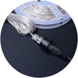 DC24V สายไฟ LED สามเส้นสำหรับกลางแจ้ง IP65 10ม. 20ม. 30ม. 50ม. สายไฟ LED นางฟ้าสำหรับงานแต่งงานคริสต์มาสงานปาร์ตี้ - Product Image 4
