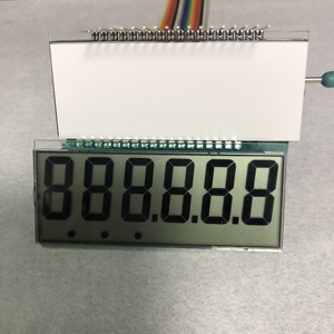 Hersteller lcd display 6digit 6 punkt 7 segment lcd bildschirm Elektronische waage zeigt stick LCD modul - Product Image 6