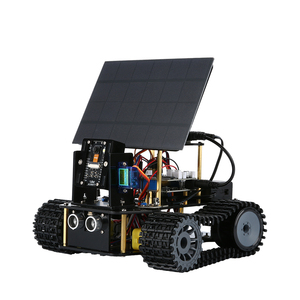 ACEBOTT Programmierung Lernen Solar betriebene Batterie 4WD Smart Tank mit Kamera IoT Robot Car Kit für Arduino