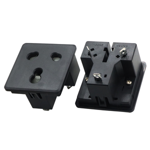 ซ็อกเก็ต3-PIN 3-Hole ปลั๊กไฟปลั๊กไฟฟ้ากระแสสลับอเนกประสงค์แบบฝัง - Product Image 1
