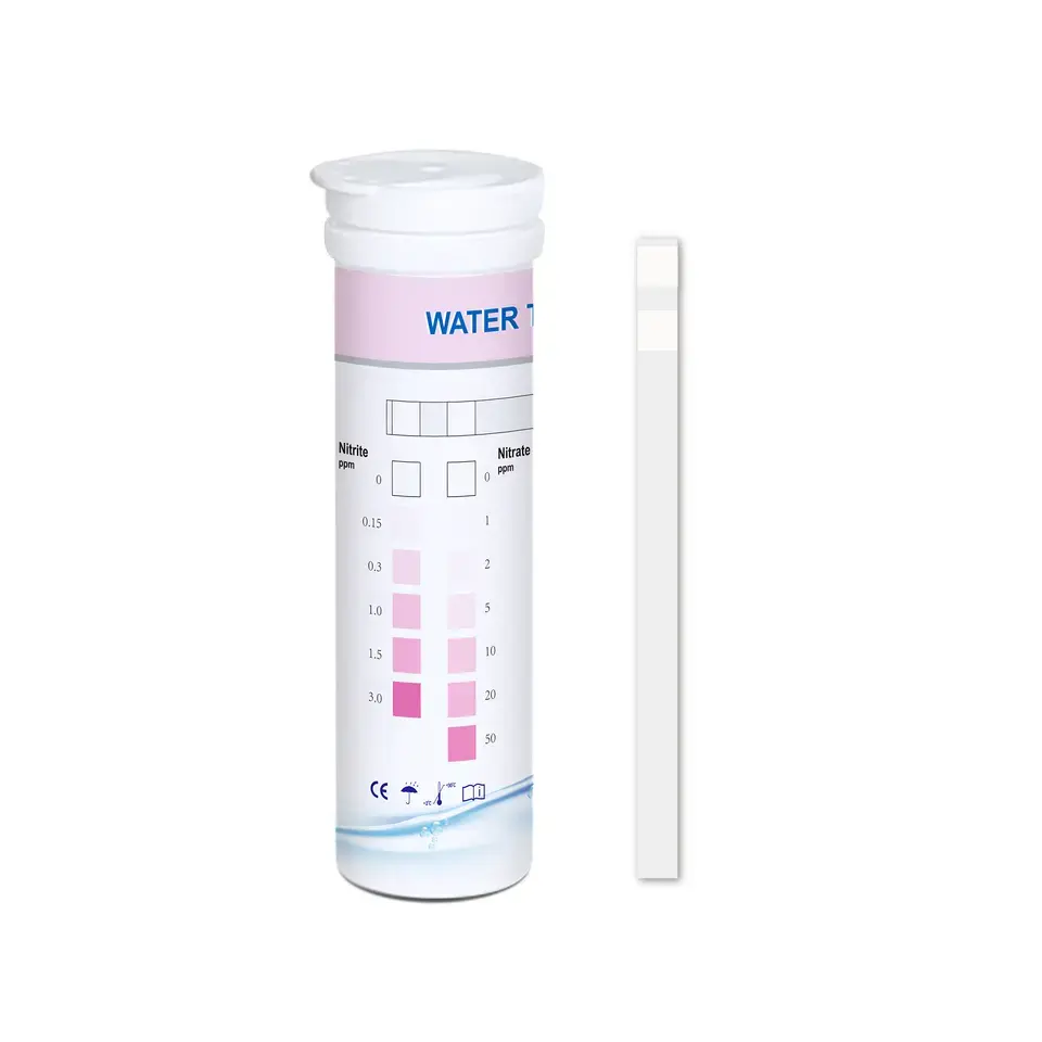 W-2 Nitrite & Nitrate nước kiểm tra Strips cho Aquarium Pond cũng uống nước