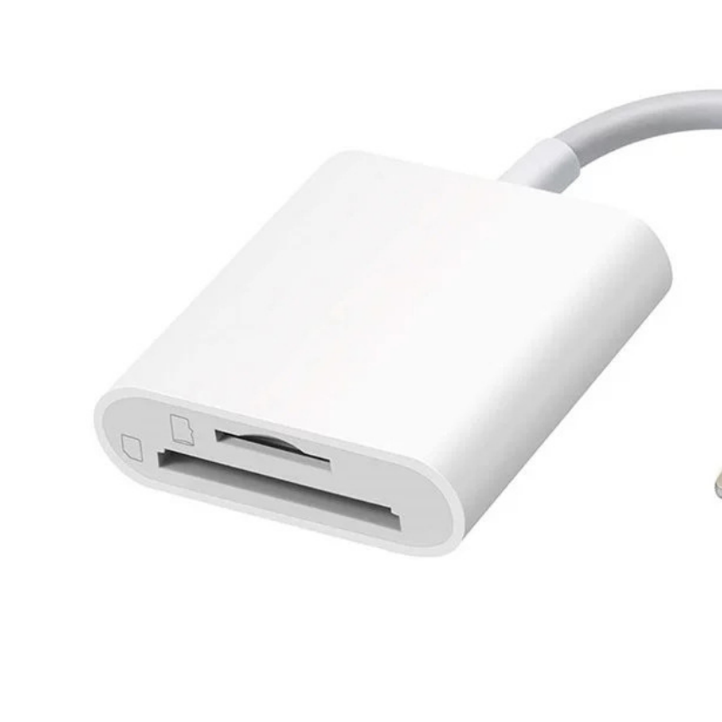 IOS 8pin 2 Port 2in1 White