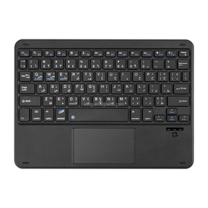 Teclado Bluetooth compacto y portátil universal de fábrica con panel táctil para Windows/IOS/Android