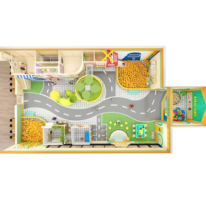 تصميم منطقة لعب تجارية للأطفال مع زحليقة، معدات مخصصة لمرحلة ما قبل المدرسة - Product Image 6