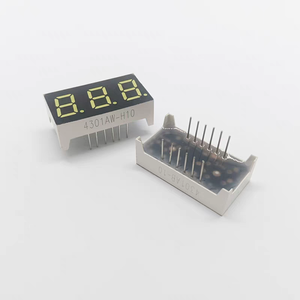 LED 7-Segment-Anzeige Weiß 0,4 Zoll 3-stellige digitale Röhre Anpassbare Röhren chip farbe Hoch helle LED-Segment anzeige - Product Image 4