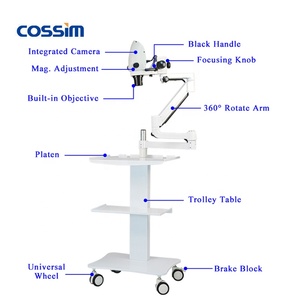 China Popular Portable Operating Dental Microscope Surgical Dental Stereo Microscope Equipment with Built-in Digital Camera - Product Image 3