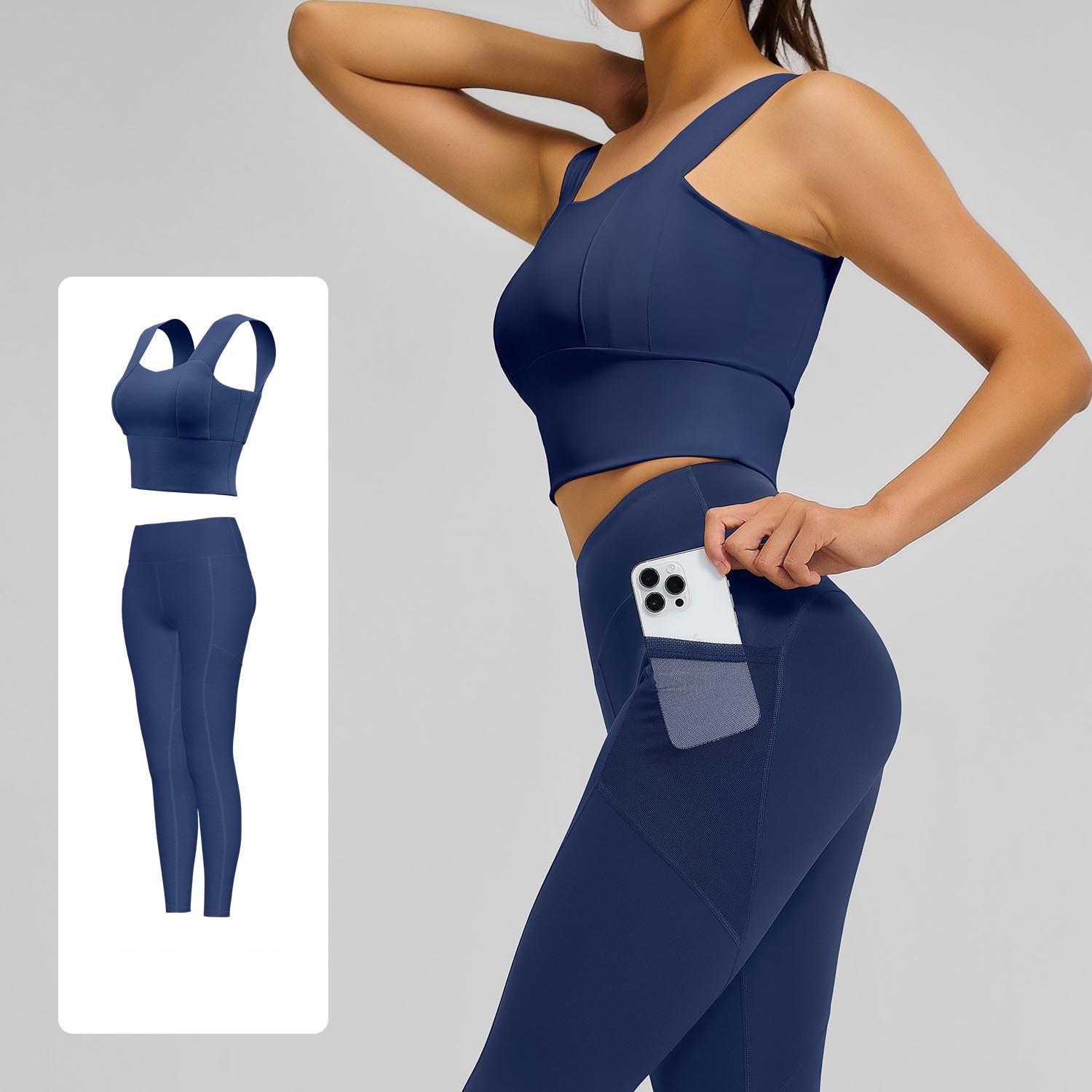 Conjunto Azul Ballena