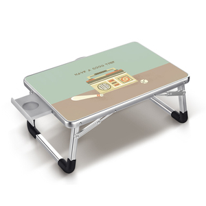 Soporte de escritorio para computadora portátil Soporte ventilado para computadora portátil iPad para mesa de dormitorio para estudiar - Product Image 3