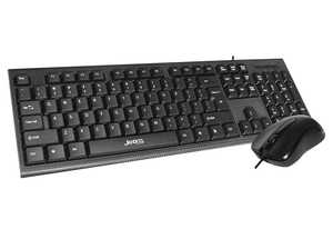 Conjunto combinado de teclado y ratón retroiluminados RGB con cable de fábrica OEM, diseño ergonómico para uso en ordenadores portátiles y escritorios y oficinas.
