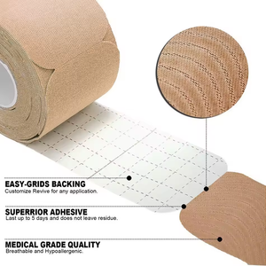 Elastik Kinesio Bant, Kas Yaralanmalarını Önlemek İçin Spor Salonu ve Fitness Kinesioloji Bandı, Destek İçin Yapışkanlı Kinesioloji Spor Bandı - Product Image 2