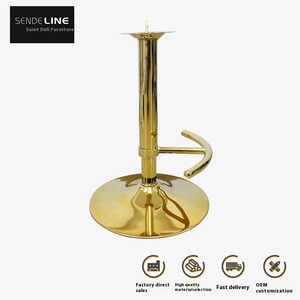 Bán Buôn Thiết Kế Hiện Đại Vàng Bảng Điều Chỉnh Ghế Thanh Với Kim Loại Bàn Đạp Cơ Sở Có Thể Điều Chỉnh Chiều Cao Cho Phòng Khách Sử Dụng Thương Mại - Product Image 3