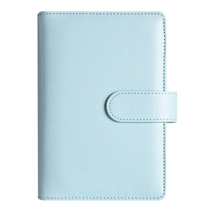 Cross Border Exclusive A5 Spiral Notebook Macaron PU Leather Cover with Zipper Bag <strong>Live</strong> Page <strong>Book</strong> Ledger PVC Paper Size A5 Gift - Product Image 4