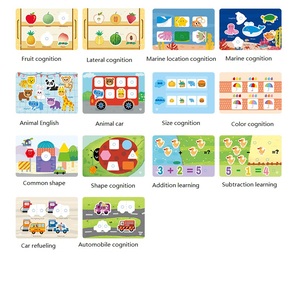 Quiet Magic Sticker Book for Baby Infants and Children Early <strong>0.15</strong> Education Kindergarten Enlightenment Hand Tear Paste <strong>Toys</strong> - Product Image 6