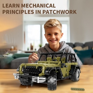 1/14 Dual-Fernbedienung Offroad-Kletter fahrzeug Baustein Kit RC Rennwagen programmier bares Spielzeug für Jungen Geschenk zusammenbauen - Product Image 4