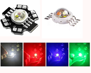 High Power 4 Colors RGBW 4W 8W 12W 4 in 1 8 Pin High Power <strong>LED</strong> Diode for Stage Light - Product Image 2