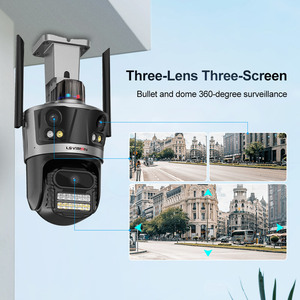 LS VISION WIFI 8MPカメラ屋外3レンズPTZセキュリティカメラCCTVマルチディスプレイメーカーネットワークカメラ - Product Image 3