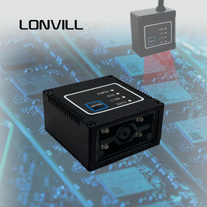 Lector de código QR fijo IP65 personalizado Ethernet IP TCP 2d DPM escáner de código de barras fijo industrial - Product Image 1