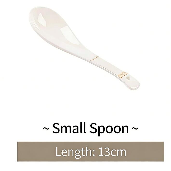 Gold small spoon 2pcs